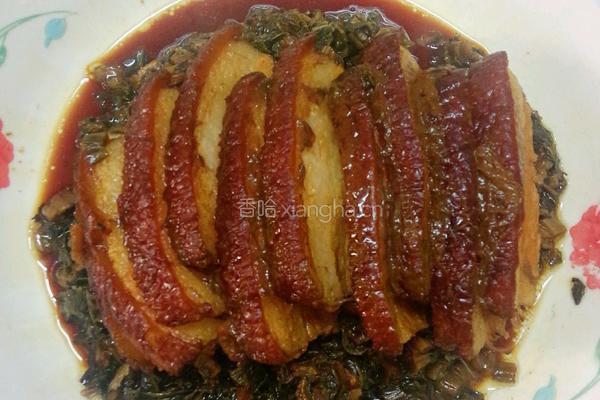 梅菜扣肉的做法图解8