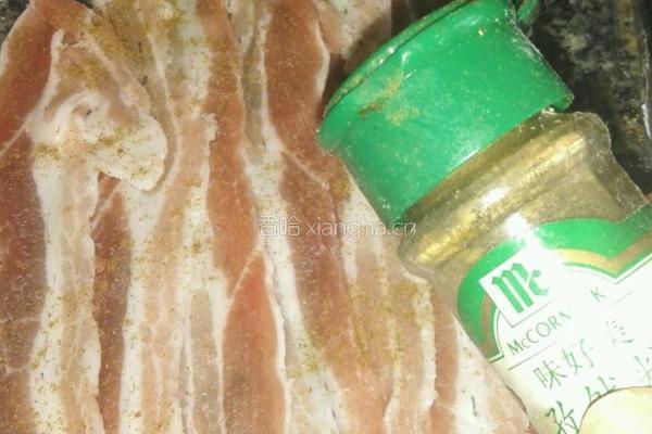香酥猪肉芝士卷的做法图解5