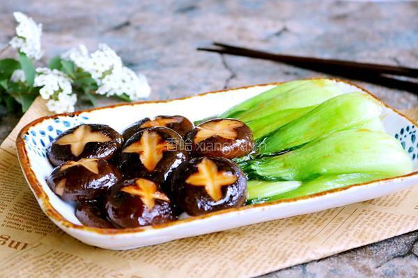 香菇青菜的做法图解11