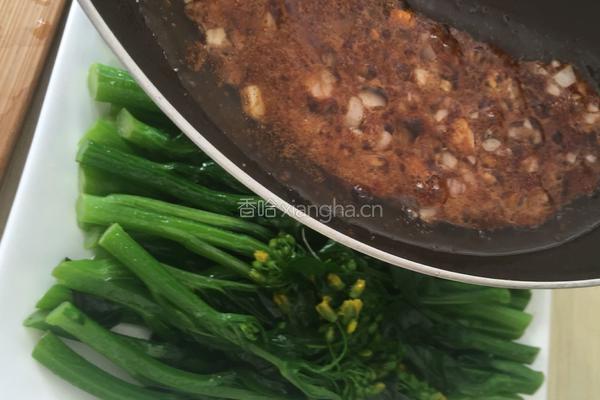 水煮油菜心的做法图解6