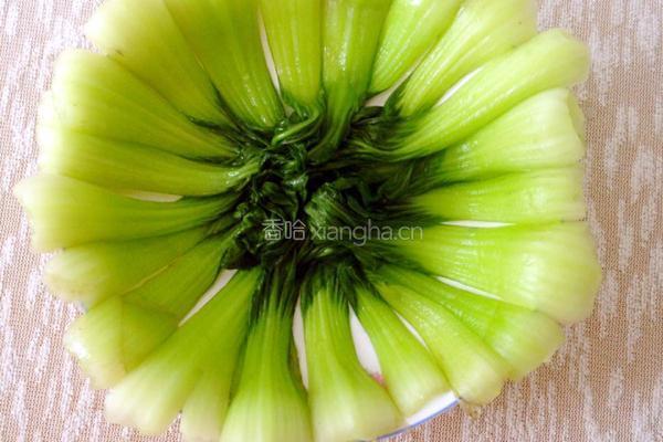 香菇油菜的做法图解6