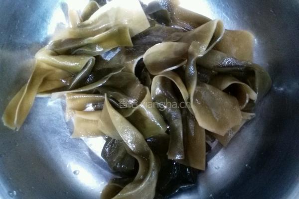 海带绿豆糖水的做法图解1