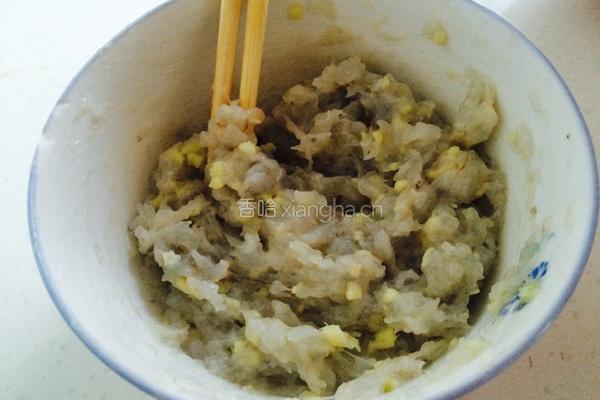 纯虾馄饨。的做法图解3