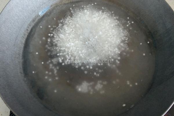 芒果椰奶西米露的做法图解2