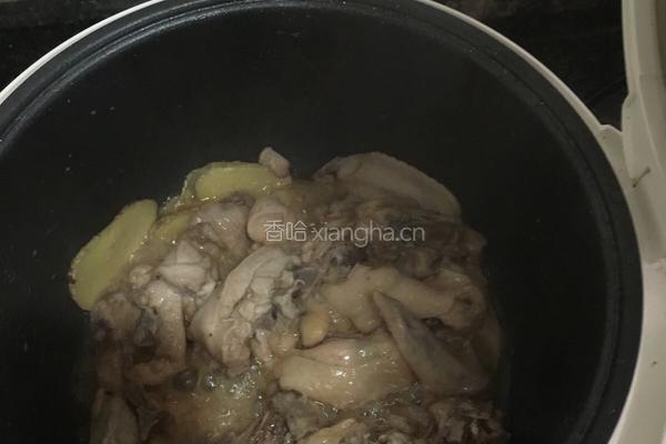 盐焗鸡拌娃娃菜的做法图解2