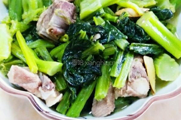 春菜煲排骨的做法图解7