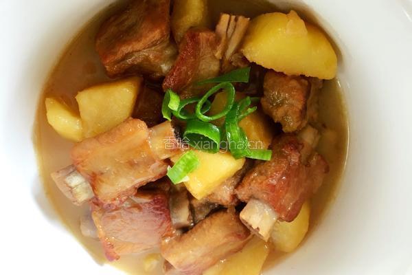 排骨炖土豆的做法图解4