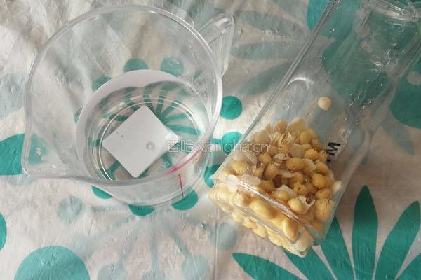 黄豆杏仁燕麦饮的做法图解3