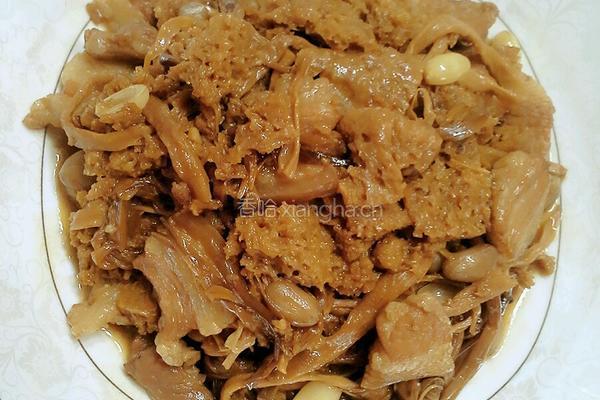 红烧烤麸的做法图解5