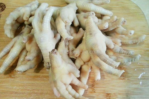 蒸虎皮凤爪的做法图解2