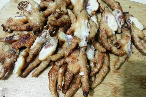 蒸虎皮凤爪的做法图解7