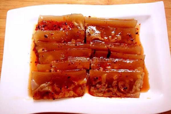 肉皮冻的做法图解9