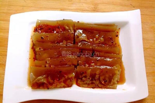 肉皮冻的做法图解8
