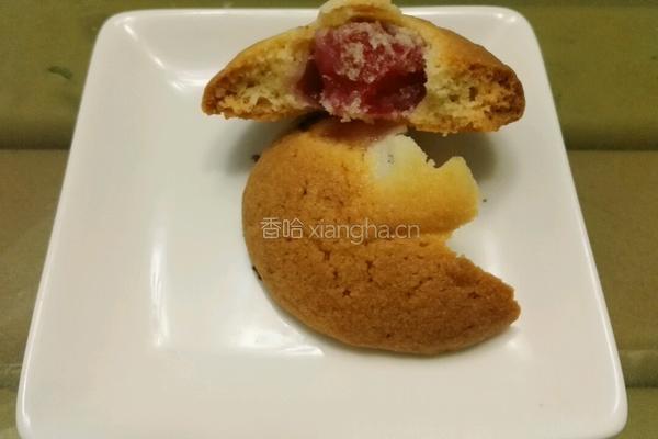 酒渍樱桃夹心稣的做法图解11