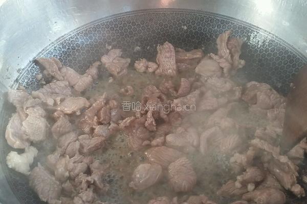 新疆正宗炒烤肉的做法图解6