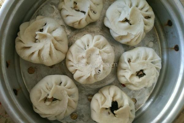 梅菜扣肉包子的做法图解18