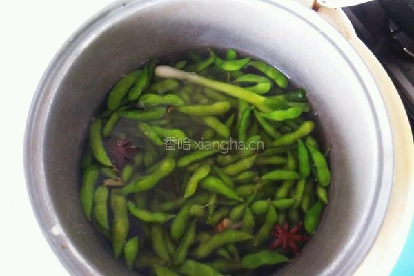 清醇毛豆的做法图解4