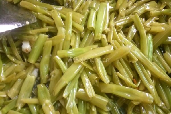酸辣空心菜杆的做法图解5