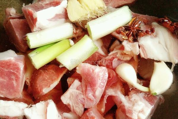 白萝卜炖羊肉的做法图解4