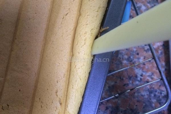 把寸戚风蛋糕（方形）的做法图解12