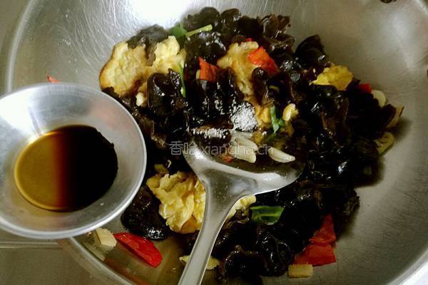 木耳炒鸡蛋的做法图解15