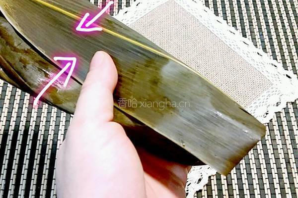 蜜棗碱水粽的做法图解8