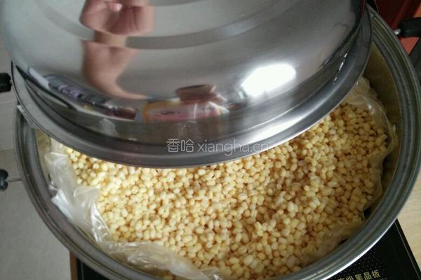 香甜绿豆糕的做法图解4