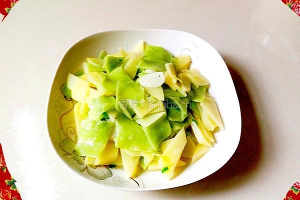 土豆炒面片的做法图解11