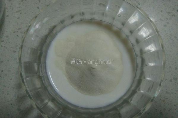芒果慕斯蛋糕的做法图解3