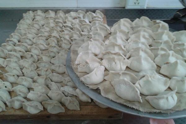 苋菜大肉饺子的做法图解8
