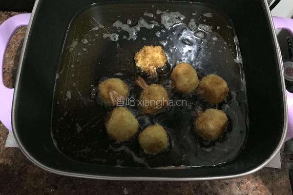 土豆泥虾球的做法图解5