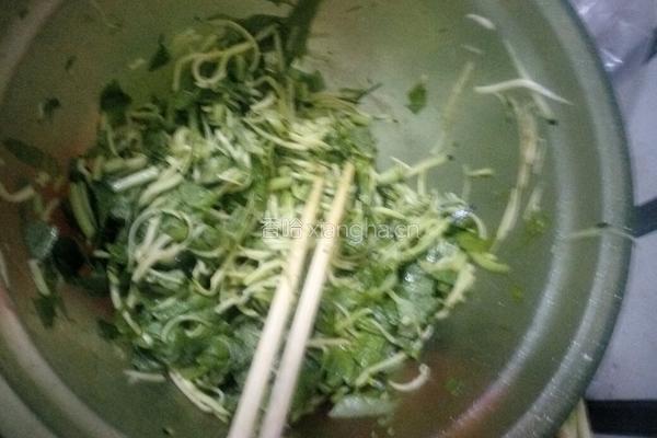 菜馍烙馍的做法图解2