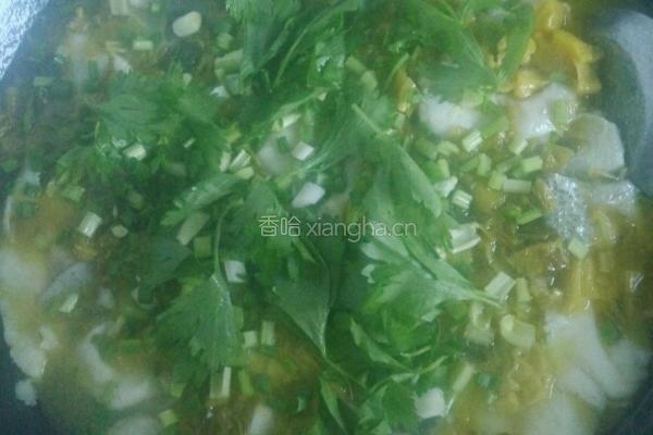 家常酸菜鱼的做法图解8