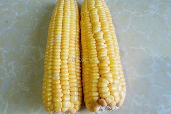 香煎玉米的做法图解1
