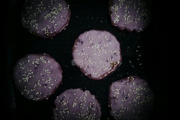 紫薯饼的做法图解7
