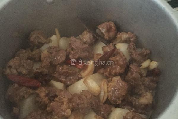 牛腩煲萝卜高压锅版的做法图解6