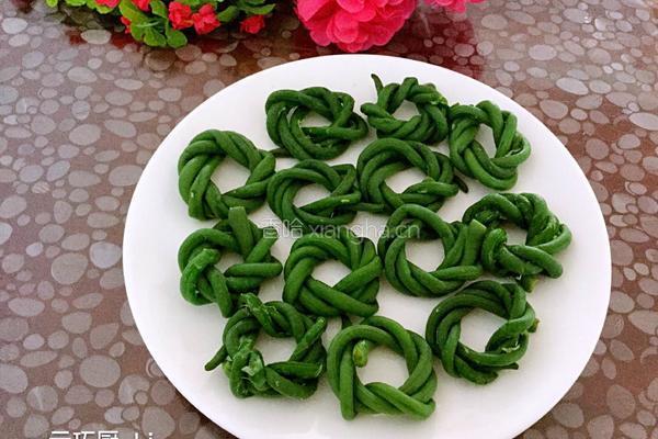豇豆酿虾肉的做法图解6