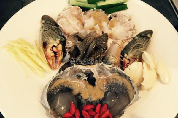 螃蟹烩豆腐的做法图解2