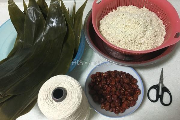 红枣粽的做法图解4