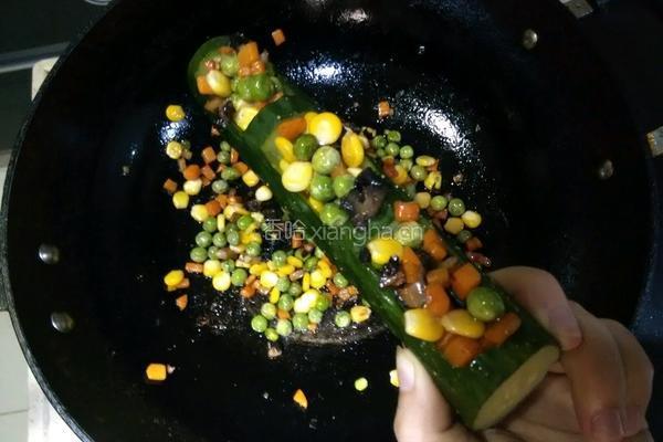 五彩素锦节节高的做法图解5