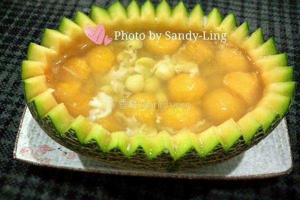 哈蜜瓜船的做法图解15