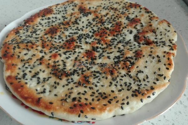 豆沙馅芝麻饼的做法图解4