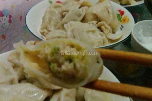 猪肉白菜饺子的做法图解9