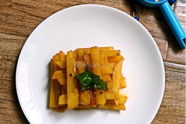 酸辣土豆条的做法图解9
