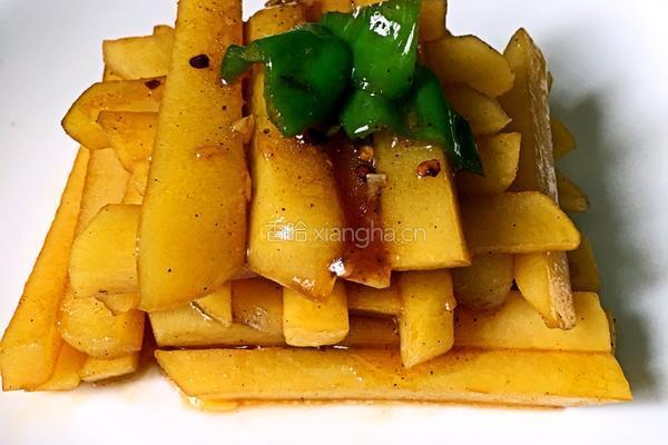 酸辣土豆条的做法图解8