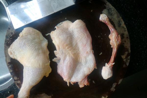 咖喱鷄腿蔬菜卷的做法图解1