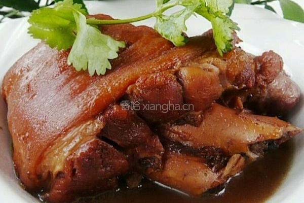 酱汁肘子的做法图解6