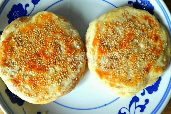 芝麻肉松饼的做法图解10