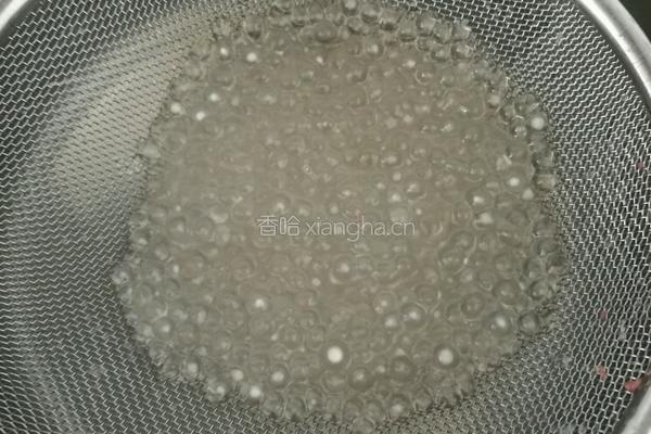 芒果椰汁西米露的做法图解5