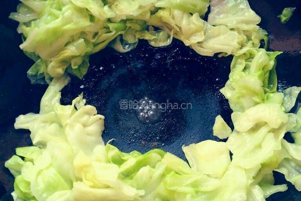 耗油圆白菜的做法图解3